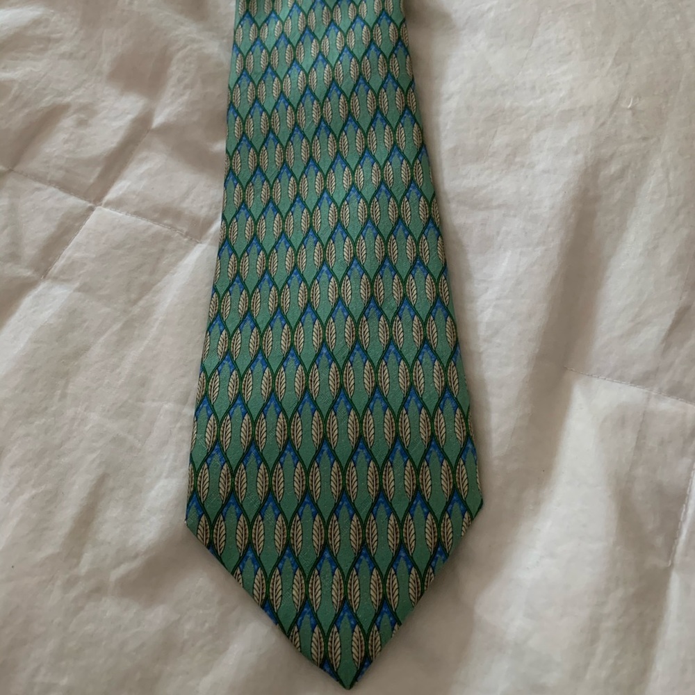 Valentino Green tie - good condition
